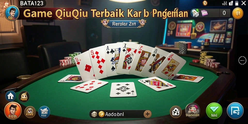 Screenshot utama BATA123 menampilkan gameplay seru dari QiuQiu.