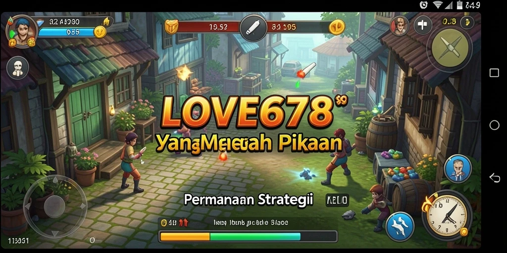 Tampilan gameplay LOVE678 yang menantang dan menarik.