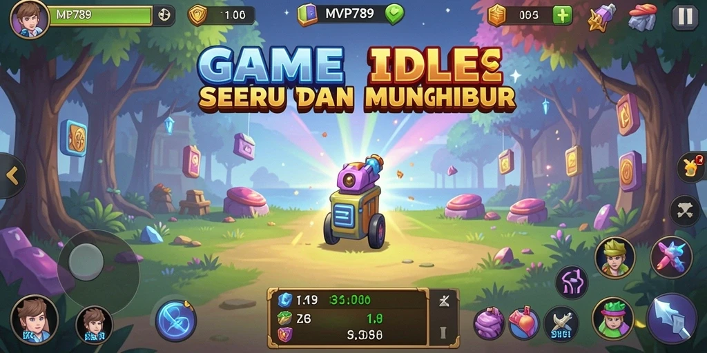 Tampilan gameplay Idle MVP789 yang menarik dan interaktif.