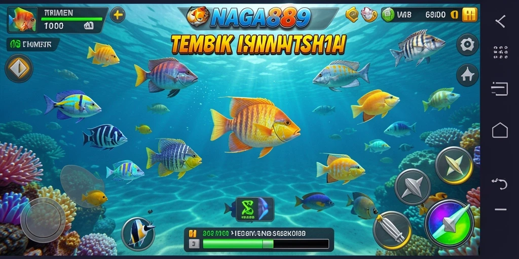 Gameplay seru Tembak Ikan di NAGA889 dengan berbagai tantangan.