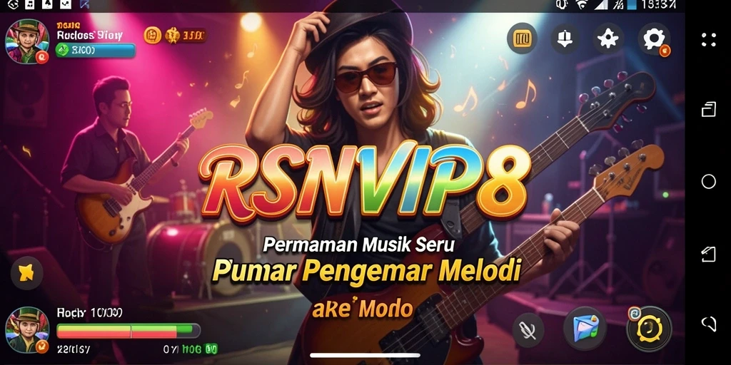 Tampilan gameplay RSNVIP8 yang penuh warna dan interaktif.