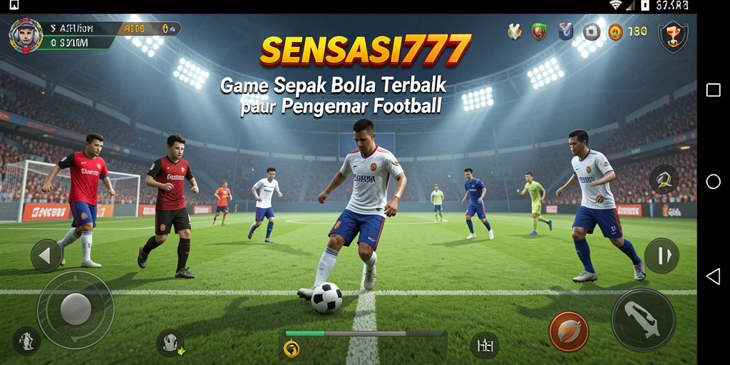 Tampilan gameplay menarik dan realistis dari SENSASI777.