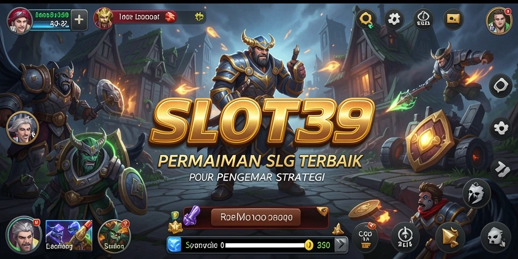 Tampilan dinamis gameplay SLOT39 yang menantang.