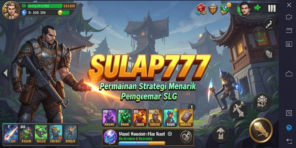 Tampilan gameplay SULAP777 yang menarik dan strategis.
