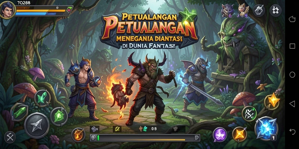 Tampilan gameplay TO288 yang penuh tantangan dan petualangan yang mendebarkan.